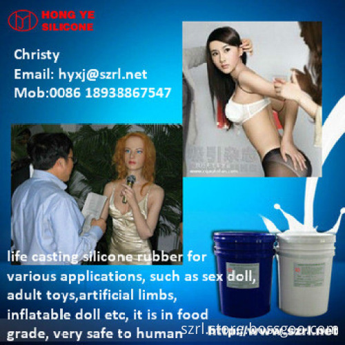 RTV silicone for adult rubber dolls